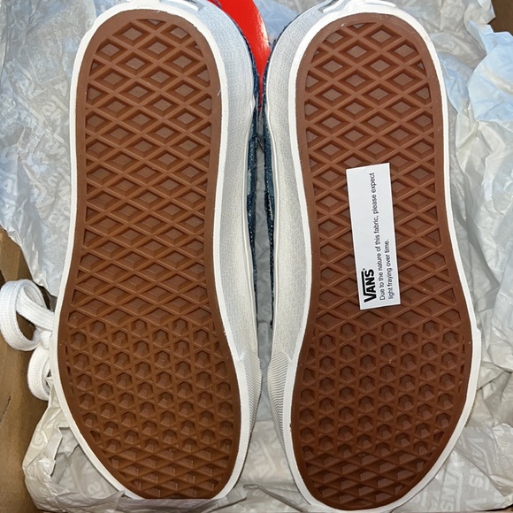 VANS Woven Old Skool Denim Stackform NEW - Picture 5 of 6